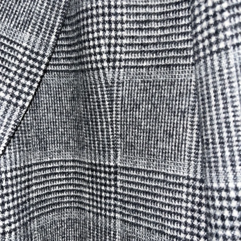HART SCAFFNER & MARX WOOL BLAZER. VINTAGE Sz 44. Grey windowpane